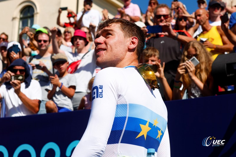 European Championships Munich 2022 - 2022 UEC Road Elite European Championships - Men's Road Race - 14/08/2022 - Fabio Jakobsen (NED) - photo Luca Bettini/UEC/SprintCyclingAgency?2022